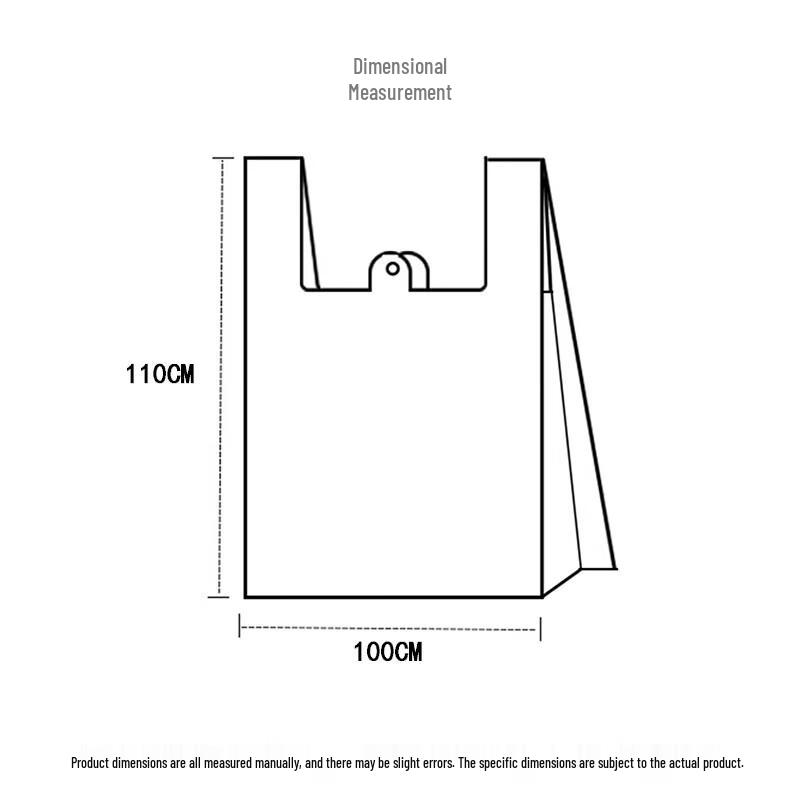 Large Transparent Thickened Household Trash Bags
