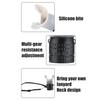 Entraîneur de respiration Portable résistance réglable hommes femmes exercice des Muscles buccaux capacité pulmonaire équipement d'entraînement de respiration abdominale