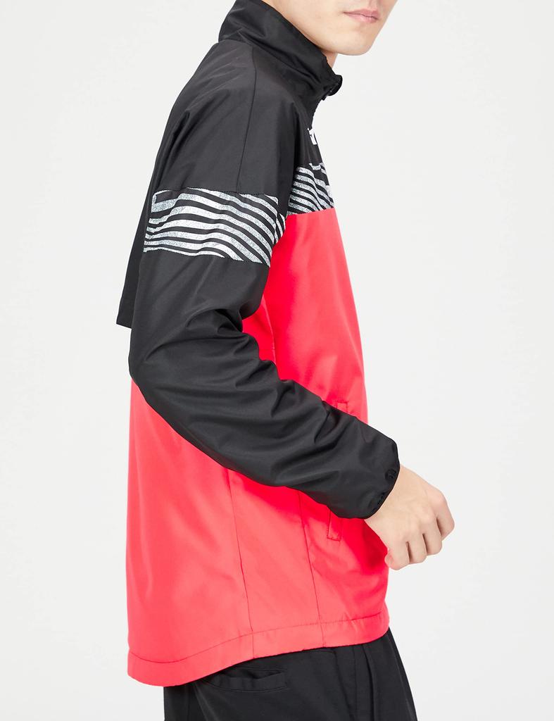 Mizuno Breath Thermo Warmer Tennis Dynamotion Driven Pink x Size M Jacket, Fit, Moisture-Wicking, Heat-Generating, Water-Repellent, Windproof,