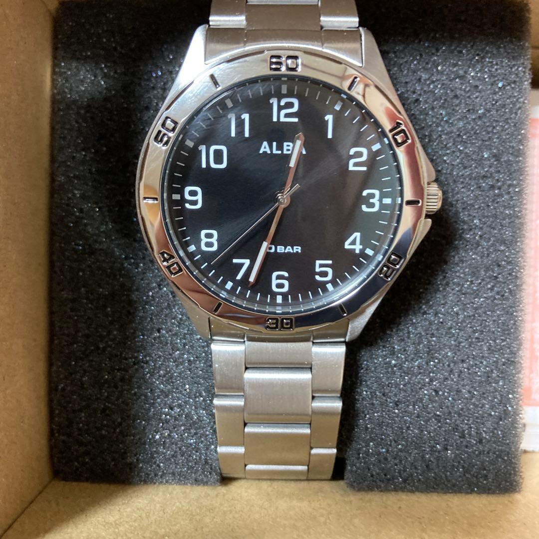 SEIKO ALBA Неиспользованный товар vj21-knf0 VX51-K008 Набор из 2 шт.