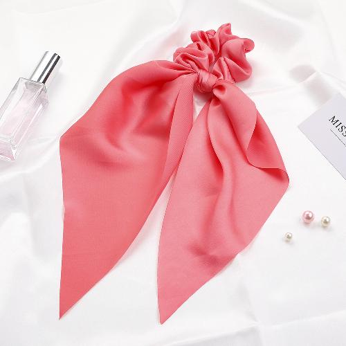 Spring and summer new chiffon star ponytail streamer large intestine ring hair accessories female tie hair ring spot