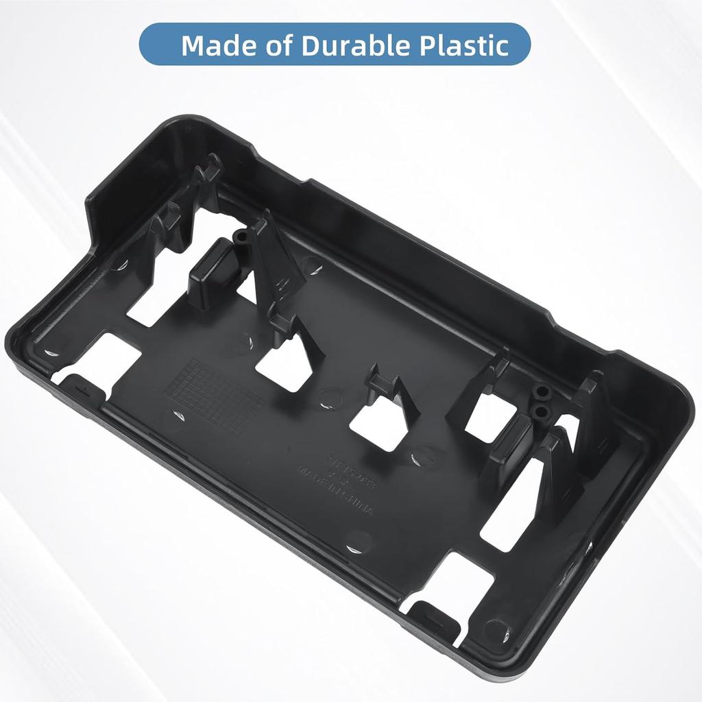 1PC Black Auto Front License Plate Frame For Ford F-150 (Except Raptor) 2.7l 3.0l 3.5l V6 Engines 2025 2025 2025 ML3Z-17A385-BB