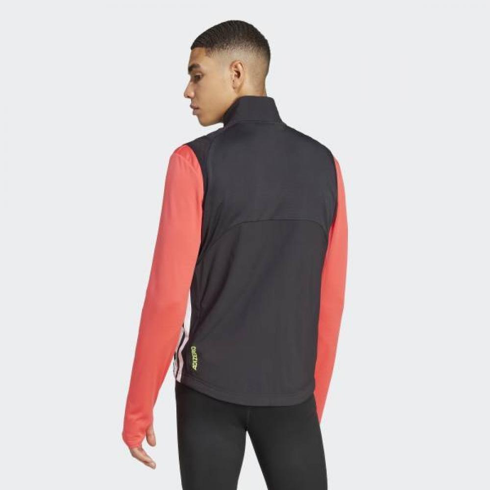 Adidas Unisex Adizero Running Vest That Provides Coverage And Protects The Core From The Wind