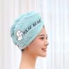 Hair Drying Towel Microfiber Hair Towel Wrap with Buttons Super Absorbent Twist Turban Shower Gift for Kids and Women