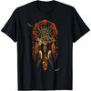 Turtle Dreamcatcher Native American Indian Feathers Arts T-Shirt