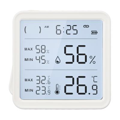 Temperatur- und Feuchtigkeitsmesser -9,9 bis 60 °C, batteriebetrieben, 0 % bis 99 % relative Luftfeuchtigkeit, digitales WLAN-Innenthermometer