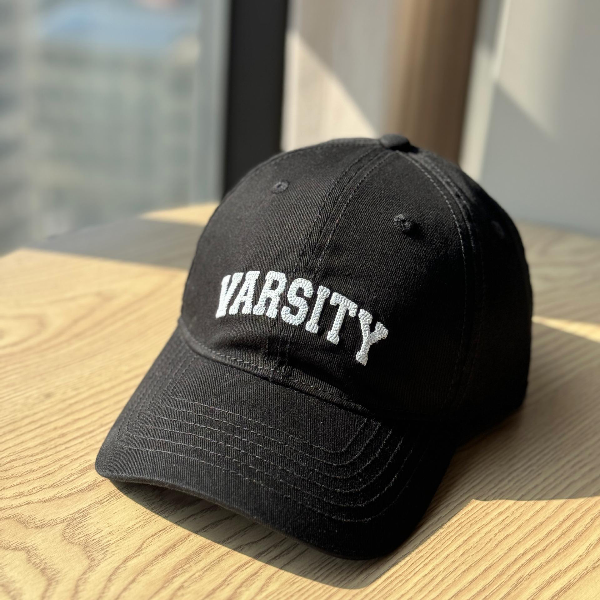 

New American-style letter embroidery large head circumference soft-top baseball cap for women2026Wide-brimmed cap that makes the face look smaller Adult54-60Adjustable чёрный