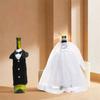 Ceremonial Dress Wedding Wine Bottle Cover Exquisite Wine Bottle Bag  Bedroom Living Room