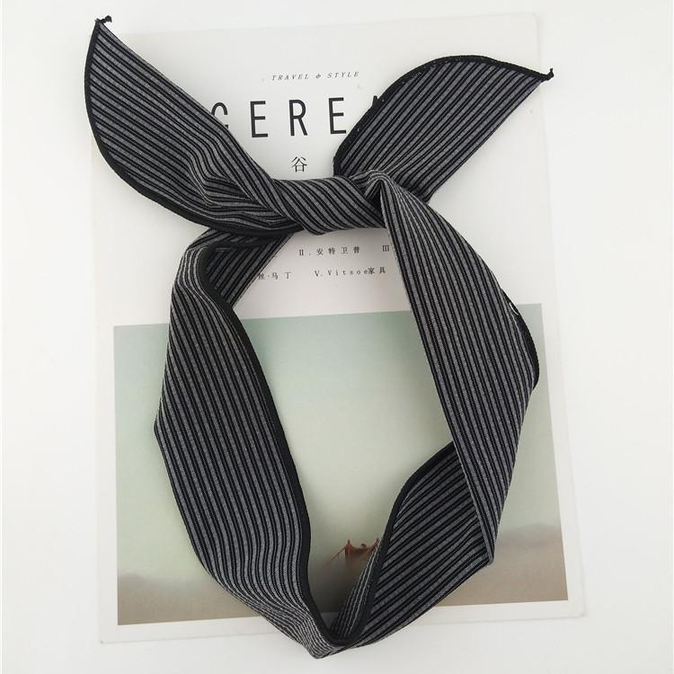 new popular rabbit ears turban headband women girls hair head band wrap accessories for women girls hairband headdress headbands