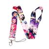 Lanyard con Ciondolo Gruppo Ragazze Demoni Kpop Portachiavi per Auto Portatessere Fan Kpop Portachiavi per Cellulare Portabadge Gioielli Regalo per Fan