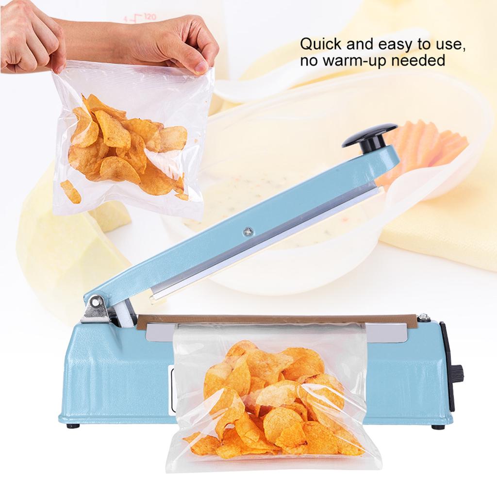 PFS?200 300W 8 Inch Impulse Heat Sealer Manual Sealing Machine Plastic Packaging Bag Sealer