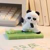 Creative Panda Resin Phone Stand Cartoon Desktop Portable Tablet Stand Home Cute Fun Ornament Gift Cartoon Panda Ornament