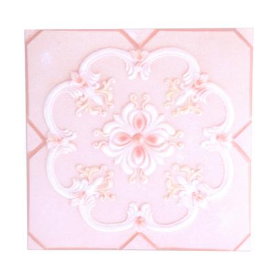 10Pcs Self Adhesive PVC Tile Floor Wall Stickers 3D Decal Home Decor 12CM*12CM #4
