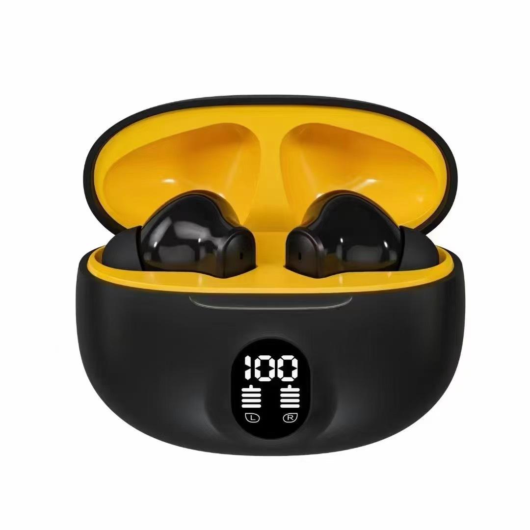 

New W895Digital Display Wireless Bluetooth Headphones High-Quality Sound Long Battery Life In-Ear Universal Gaming Headphones W895Black