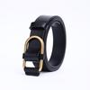 New Women'S Belt Double-Sided Leather High-Quality Pin Buckle Waist Thin Belt With Dress Cowhide Belt Women