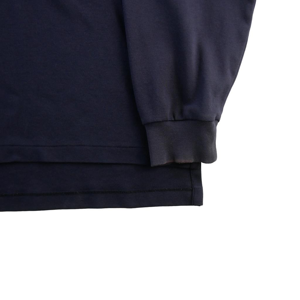 Seconde vie - Polo manches longues Homme  Marine - Bon état