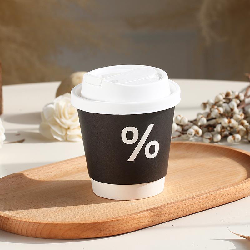 Korean Style Disposable Coffee Milk Tea Paper Cups for Photo Shoots