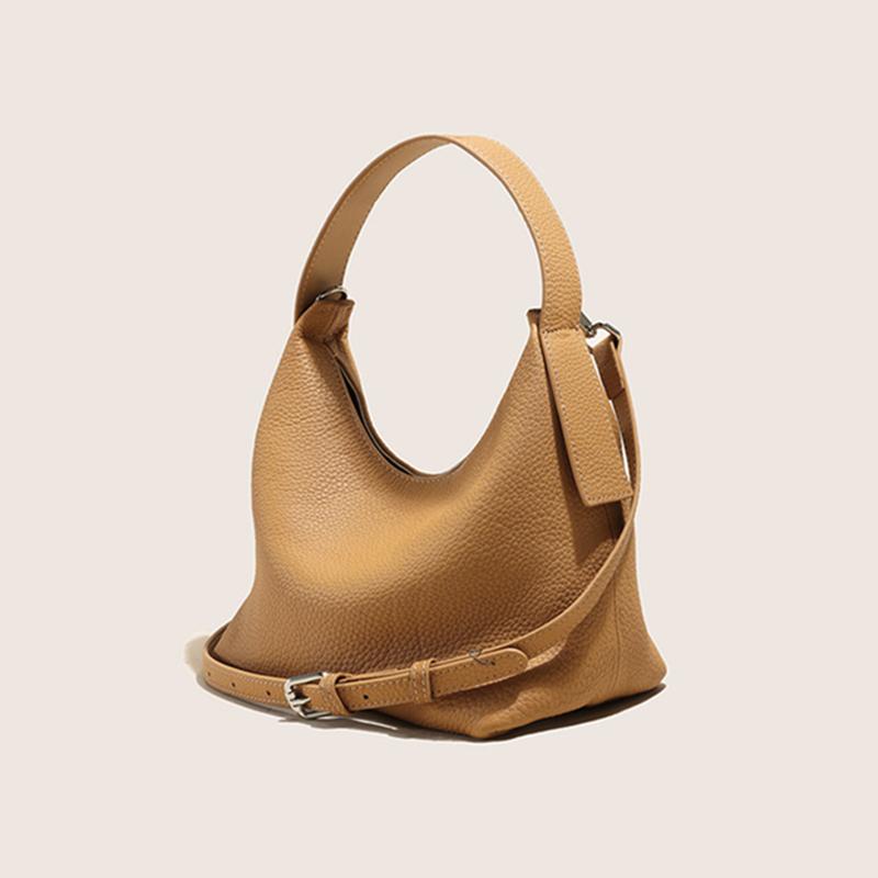 Genuine Leather Small Shoulder Crossbody Bags For Women  Trend Designer Tote Purses Hobo Ladies Handbags