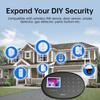 KERUI WiFi + 4G/2G Home Security Alarm System with PIR Motion Detector Door Sensor Tuya Smart Burglar Alarms Wireless Zones W204
