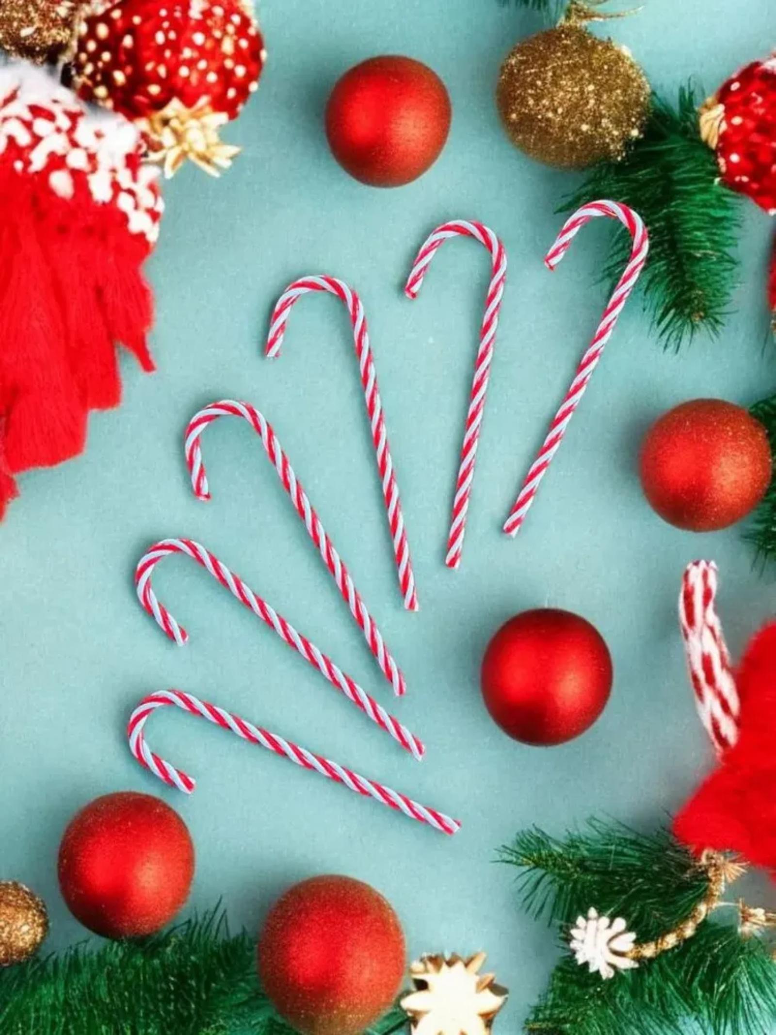 

Акриловые рождественские леденцы, Цветные акриловые подвески в виде леденцов, 15 см елочные украшения