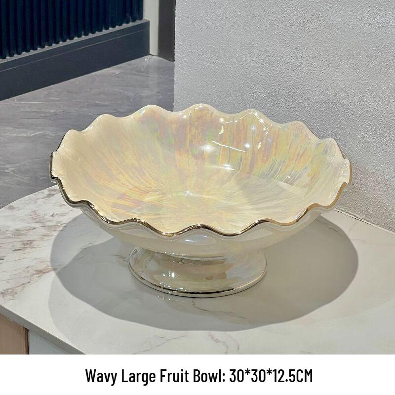 Xuan Kun Pai European Style Ceramic Multi-Tier Fruit Plate