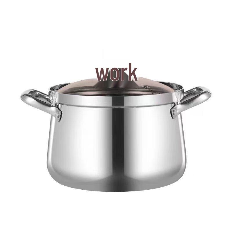 Sigaung 304 Stainless Steel 22cm Steamer & Soup Pot