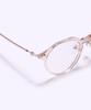 Alloaiweeo [Silverbite] Sbg7605 1616G Hd Acetate Ultra-Lightweight High-Density Acetate Light Brown Panto Eyeglass Frame Blue Light Lens Selection