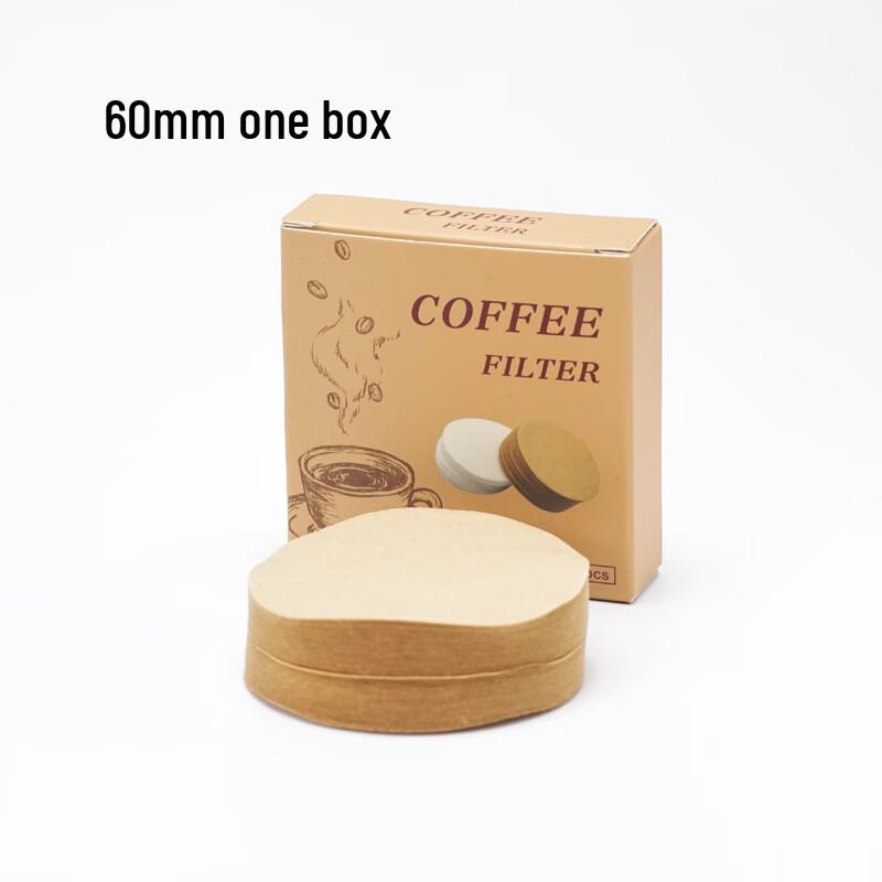 Zhaoran 60mm Round Coffee Filter Paper for 58mm Brewers