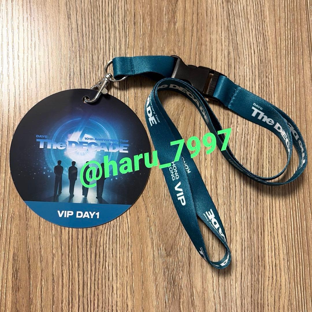 [Б/У] VIP-бонусы DAY6 THE DECADE Гонконгское выступление Ограниченное DAY1