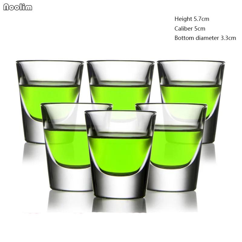 6pcs Handmade Heatproof Shot Glass Set – Vodka & Whiskey Tasting Cups