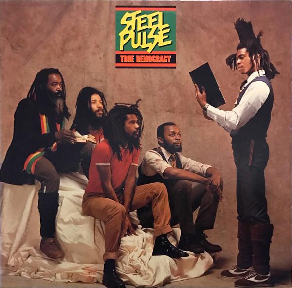 

LP Record STEEL PULSE True Democracy E160113 Elektra 1982 US Reggae Ska Dub Used