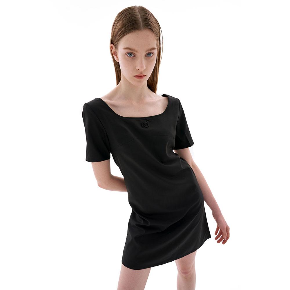 Nudaes Nd Minimal Short Dress Black