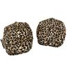 Leopard print Spice Girl High Sense Female Abbie Advance Painter's Hat Show Face Cow Pattern Maillard Newsboy Hat Spring and Autumn