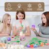 Christmas 24 Days Flower Bouquet Countdown Calendar W/24 Kind of Flower Flower Bouquet Building Blocks Set for Adults Teens Kids