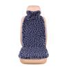 Rabbit Fur Rabbit Fur Car Pad Non-slip Plush Seat Cushion Leopard Print Seat Cover  Cushion Front