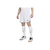 Nike Dri-FIT Logo Embroidered Lace-Up Quick-Dry Breathable Soccer Shorts Men Shorts White DH8112-100
