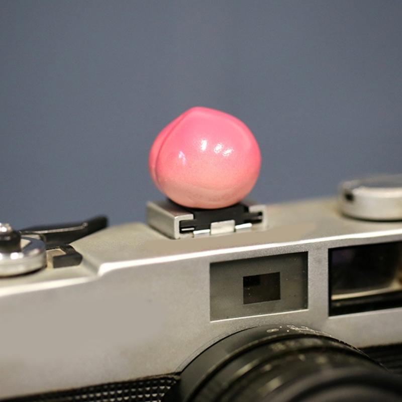 Resin Fruit Design Hot Shoe Protector Cover For DSLR Mirrorless Cameras For Dust Prevention Hotshoe Cover