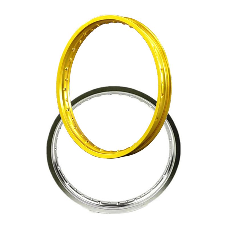 Modified Motorcycle Wheel Rim 1.60-21 2.15-18 for Honda Jialing Shinery Loncin KTM Dirtbike 36 Holes Gold/Silver Aluminum Wheel