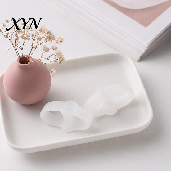 Toe Spacer for Bunions 1 Pair Separator Overlapping Toes, Soft SEBS Bunion Corrector, Alignment Device Double Ring Foot Hallux Valgus, Day Night