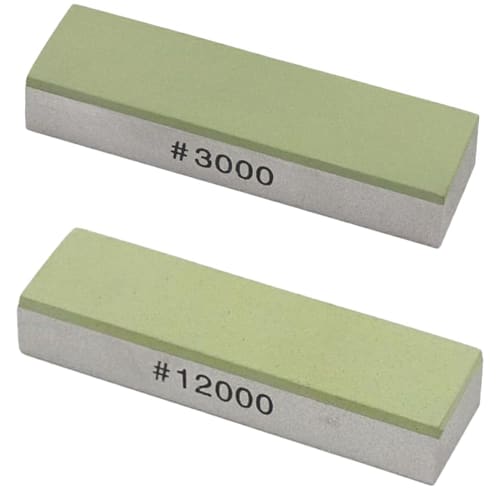 PLEAVIT Diamond Knife Sharpening Stone, #3000 & #12000, Finishing Blade, Diamond Plate Set