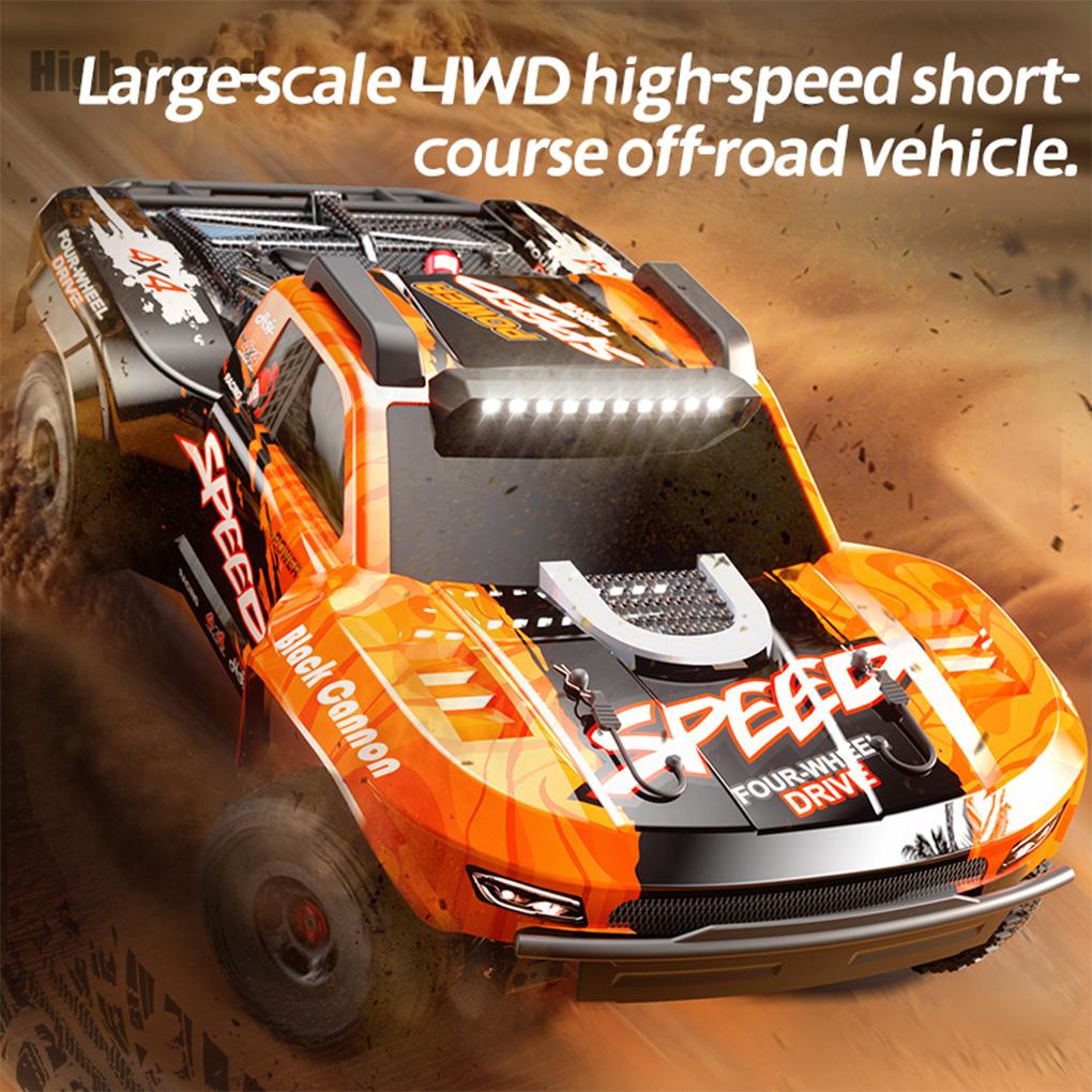 2025 JJRC C8822 1: 8 2.4g Brushless 80-90km/H Super Large Four-Wheel Drive High-Speed Short Truck Off-Road Vehicle Toys Gift Car
