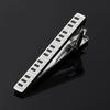 Creative Metal Punk Guitar Tie Clip Instrument Music Note Tie Pin Piano Key Necktie Buckle for Men's Necktie Accessories