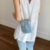 Mini Mobile Phone Small Bag Women's New Fashion Denim Small Square Bag Summer Simple Casual Messenger Bag