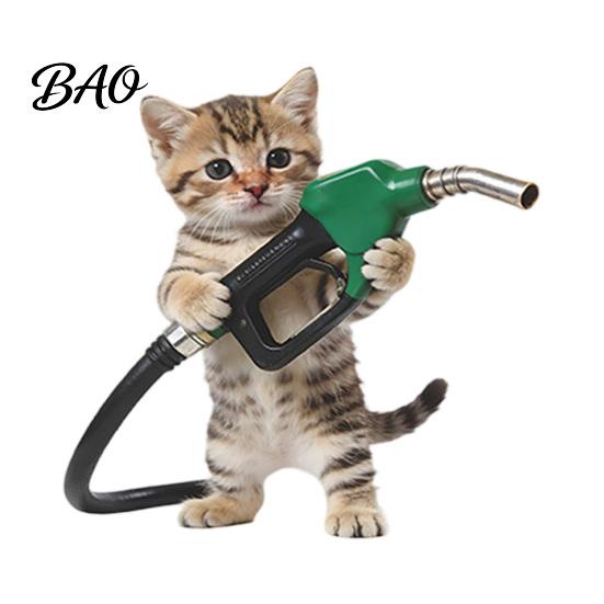 Mouse Car Sticker Fun Fuel Cap Sticker, Cute Dog Cat Waterproof Self Adhesive Animal Decal for Cars Windows Tailgate