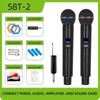Wireless Dual Microphone Set for Karaoke, Stage, Home, and Outdoor Events