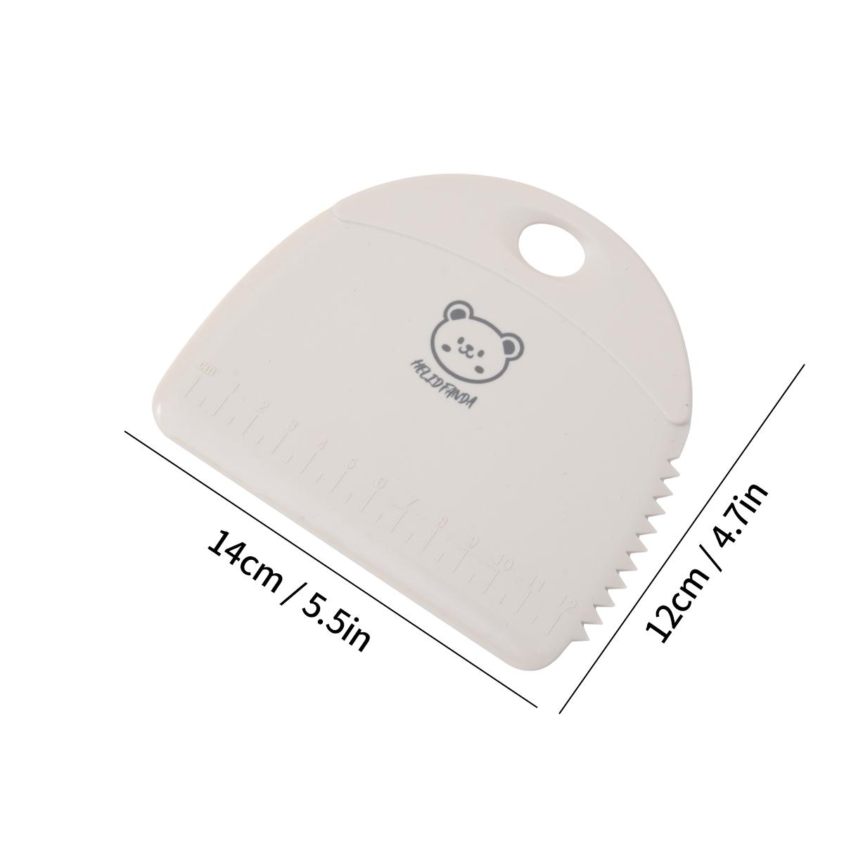 

WORTHBUY Силиконовый нож для теста Многофункциональный скребок для теста со шкалой Кондитерские резаки Кухонная утварь Лопатка для торта Инструмент для выпечки