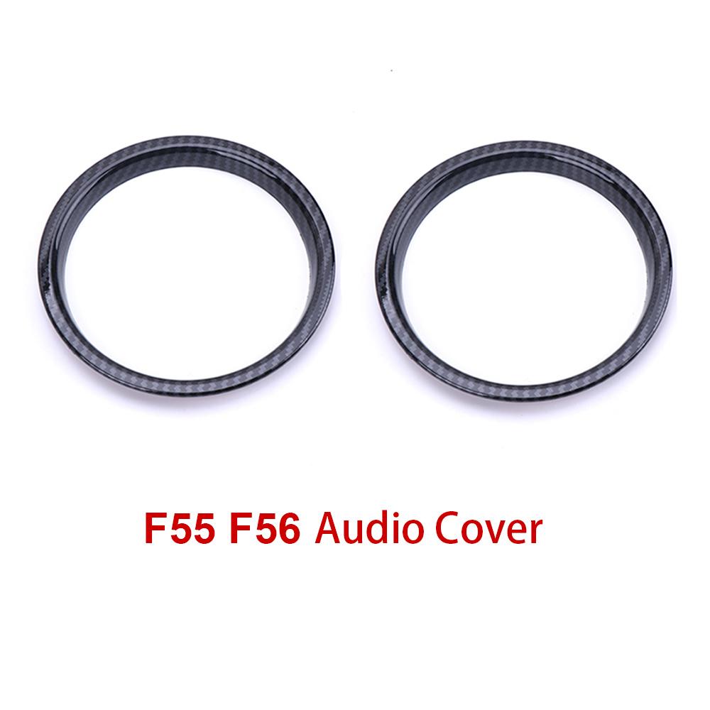 For MINI Cooper Hatchback F56 Whole Inner Carbon Fiber Texture Sticker Cover Handle Vent Console Panel Housing Case Accessories