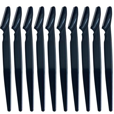 10pcs Professional Trimmer Safe Blade Shaping Knife Eyebrow Blades Face Hair Removal Scraper Shaver Makeup Tool Beauty Cosmetics