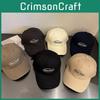Letter Simple Embroidery Pattern Neutral Casual Baseball Cap For Use Daily