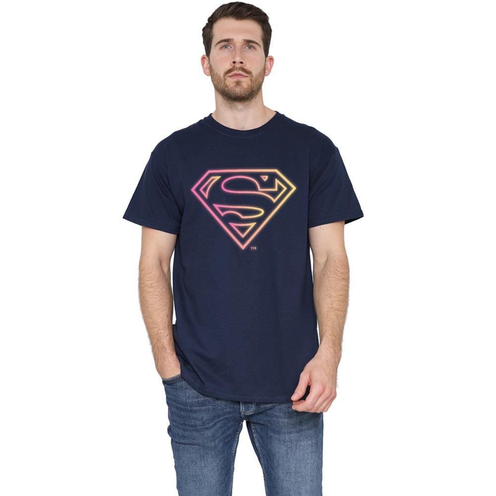 SUPERMAN Mens Arcade Logo T-Shirt